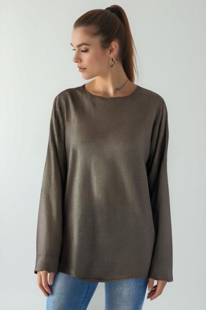 BENACO - Viscose satin blouse