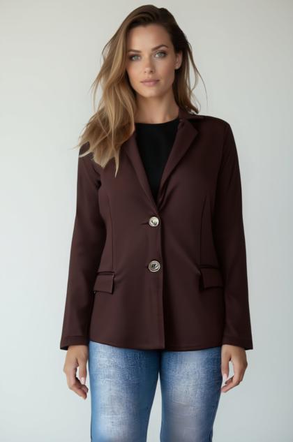 BENACO - Soft touch Milano stitch jacket