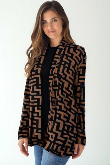 BENACO - Warm cardigan with side pockets