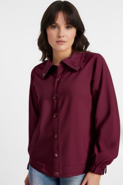 BENACO - Soft sports jacket with snap buttons